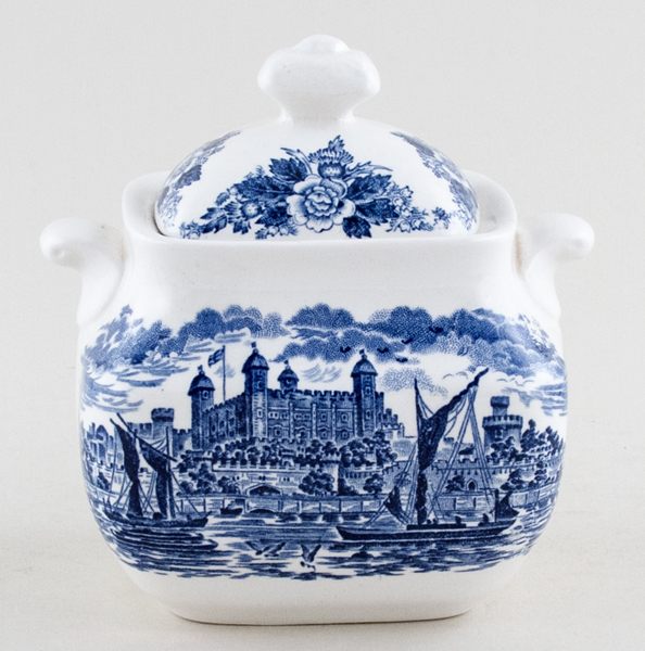 Sugar with Cover Tower of London c1960s